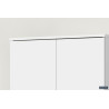 ROSEE, armoire de rangement 60 cm - 2 portes - 3 finitions