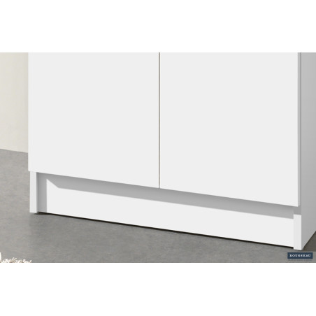 ROSEE, armoire de rangement 60 cm - 2 portes - 3 finitions