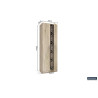 ROSEE, armoire de rangement 60 cm - 2 portes - 3 finitions