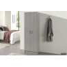 ROSEE, armoire de rangement 60 cm - 2 portes - 3 finitions