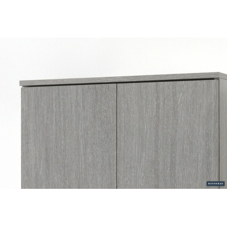 ROSEE, armoire de rangement 60 cm - 2 portes - 3 finitions