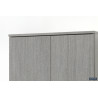ROSEE, armoire de rangement 60 cm - 2 portes - 3 finitions