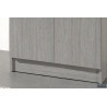 ROSEE, armoire de rangement 60 cm - 2 portes - 3 finitions