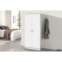 ROSEE, armoire de rangement 80 cm - 2 portes - 3 finitions