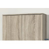 ROSEE, armoire de rangement 80 cm - 2 portes - 3 finitions