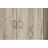 ROSEE, armoire de rangement 80 cm - 2 portes - 3 finitions