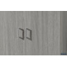 ROSEE, armoire de rangement 80 cm - 2 portes - 3 finitions