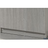 ROSEE, armoire de rangement 80 cm - 2 portes - 3 finitions