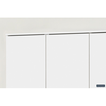 ROSEE, armoire de rangement 120 cm - 3 portes - 3 finitions