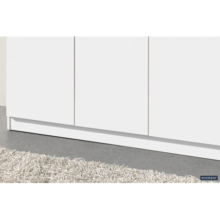 ROSEE, armoire de rangement 120 cm - 3 portes - 3 finitions