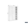 ROSEE, armoire de rangement 120 cm - 3 portes - 3 finitions