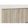 ROSEE, armoire de rangement 120 cm - 3 portes - 3 finitions