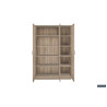 ROSEE, armoire de rangement 120 cm - 3 portes - 3 finitions