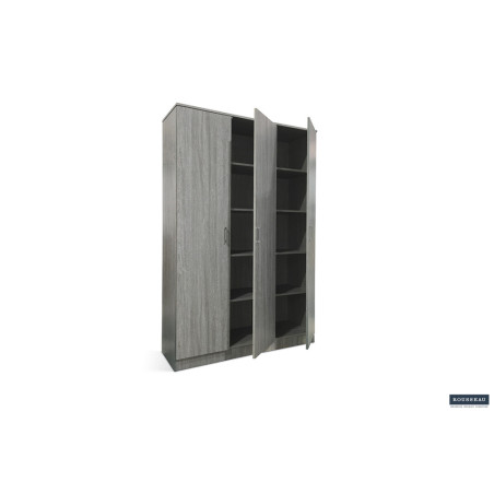 ROSEE, armoire de rangement 120 cm - 3 portes - 3 finitions