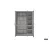 ROSEE, armoire de rangement 120 cm - 3 portes - 3 finitions
