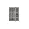 ROSEE, armoire de rangement 120 cm - 3 portes - 3 finitions