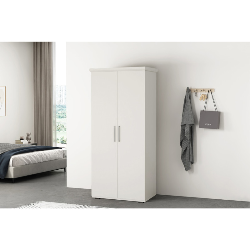 MISTRAL, armoire 80 cm - 2 portes - 2 finitions