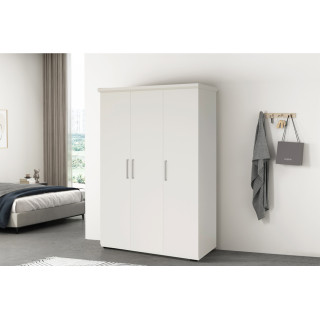 MISTRAL, armoire 120 cm - 3 portes - 2 finitions