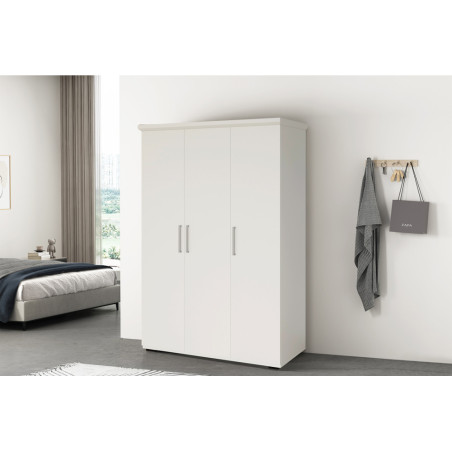 MISTRAL, armoire 120 cm - 3 portes - 2 finitions