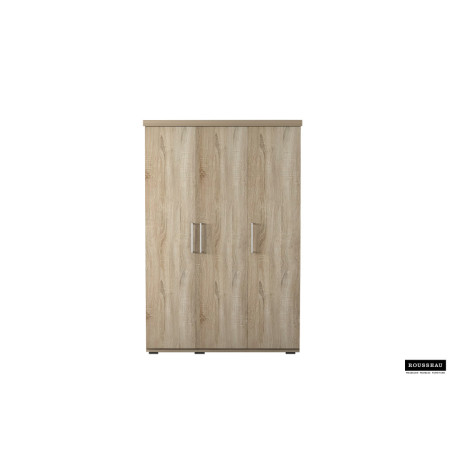 MISTRAL, armoire 120 cm - 3 portes - 2 finitions