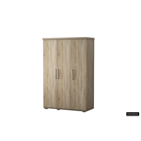 MISTRAL, armoire 120 cm - 3 portes - 2 finitions
