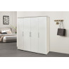 MISTRAL, armoire 160 cm - 4 portes - 2 finitions