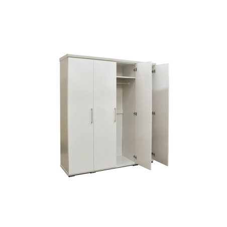 MISTRAL, armoire 160 cm - 4 portes - 2 finitions