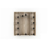 MISTRAL, armoire 160 cm - 4 portes - 2 finitions
