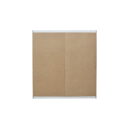 MISTRAL, armoire 182,5 cm - 2 portes coulissantes, 1 porte miroir - 2 finitions