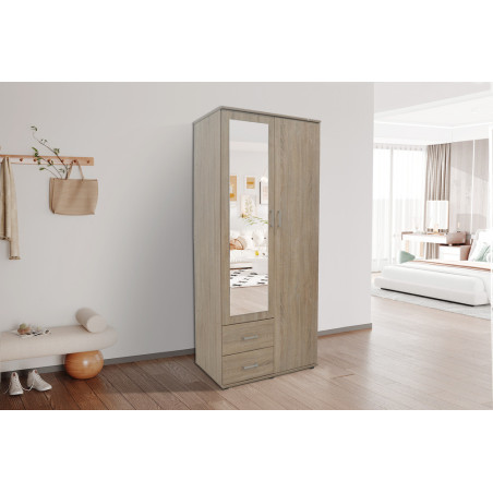 MARINIERE, armoire 80 cm - 2 portes - 3 finitions