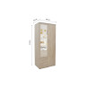 MARINIERE, armoire 80 cm - 2 portes - 3 finitions