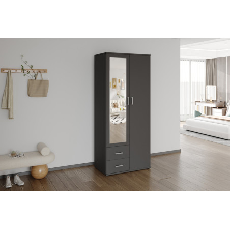 MARINIERE, armoire 80 cm - 2 portes - 3 finitions