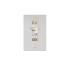 MARINIERE, armoire 120 cm - 3 portes - 3 finitions