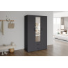 MARINIERE, armoire 120 cm - 3 portes - 3 finitions