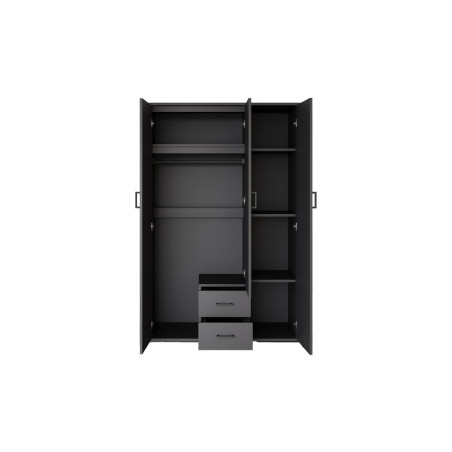 MARINIERE, armoire 120 cm - 3 portes - 3 finitions