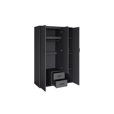 MARINIERE, armoire 120 cm - 3 portes - 3 finitions
