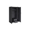 MARINIERE, armoire 120 cm - 3 portes - 3 finitions