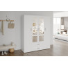 MARINIERE, armoire 160 cm - 4 portes - 3 finitions