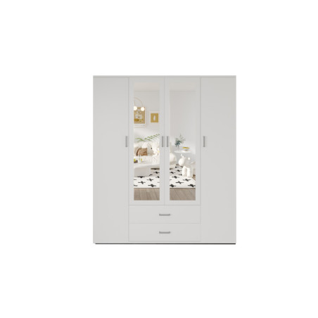 MARINIERE, armoire 160 cm - 4 portes - 3 finitions