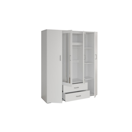 MARINIERE, armoire 160 cm - 4 portes - 3 finitions
