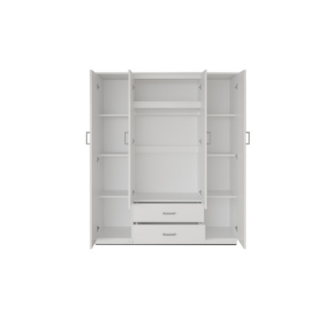 MARINIERE, armoire 160 cm - 4 portes - 3 finitions