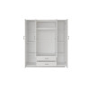 MARINIERE, armoire 160 cm - 4 portes - 3 finitions