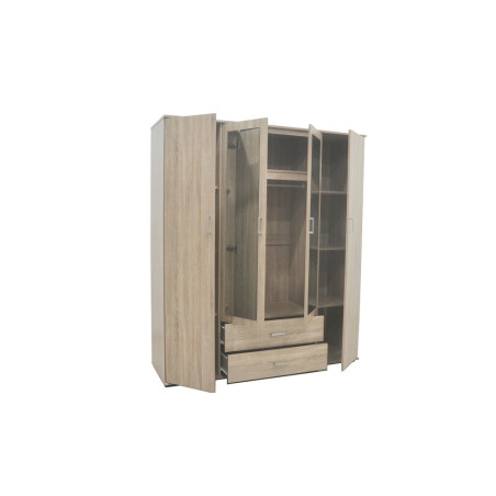 MARINIERE, armoire 160 cm - 4 portes - 3 finitions