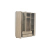 MARINIERE, armoire 160 cm - 4 portes - 3 finitions