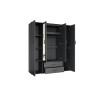 MARINIERE, armoire 160 cm - 4 portes - 3 finitions