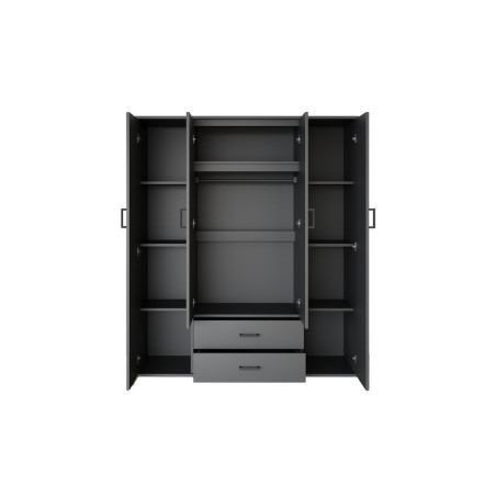 MARINIERE, armoire 160 cm - 4 portes - 3 finitions