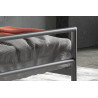 SANTAL, lit - métal - sommier inclus - 3 tailles