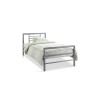 SANTAL, lit - métal - sommier inclus - 3 tailles