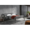 SANTAL, lit - métal - sommier inclus - 3 tailles