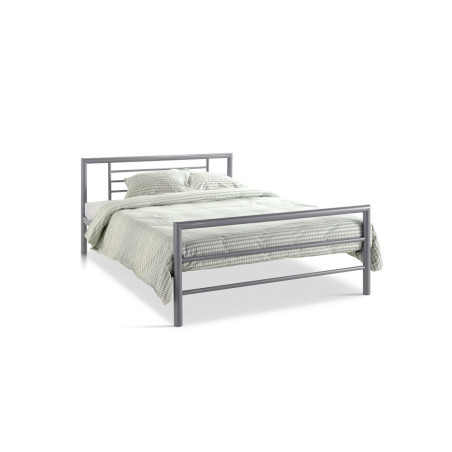 SANTAL, lit - métal - sommier inclus - 3 tailles